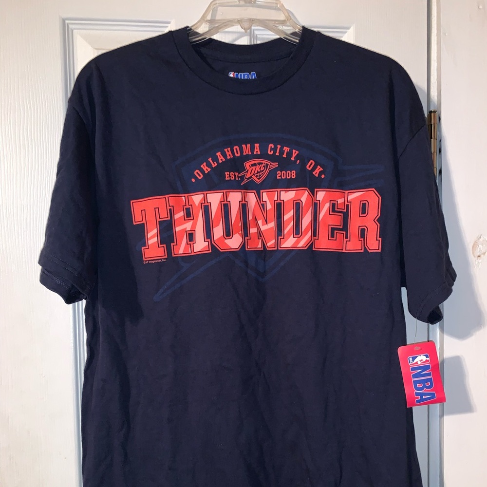 🏀🏟️ Oklahoma City Thunder NBA Basketball Triple Double Shirt 🏟️🏀